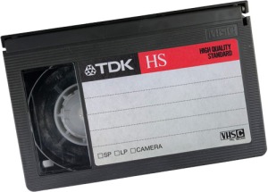 VHS-C-band om te digitaliseren