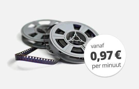 8mm-film digitaliseren vanaf € 0.97 per minuut