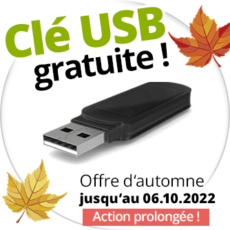 Clé USB gratuite